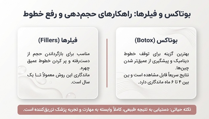 بوتاکس و فیلرها