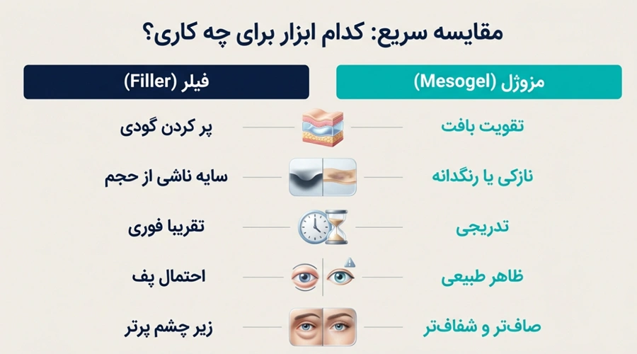 مزوژل یا فیلر