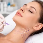 بهترین دکتر لیفت گردن با نخ در تهران