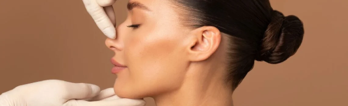 اصلاح فرم بینی بدون جراحی